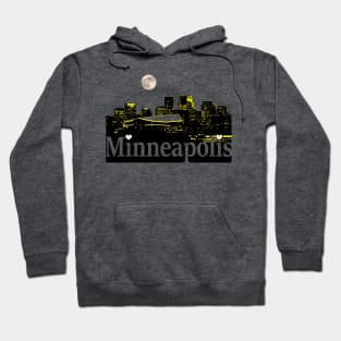 Minneapolis skyline Hoodie